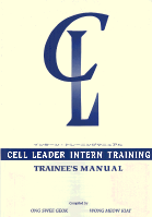 東広島 † 緑の牧場キリスト教会　セルグループ　Intern training manual