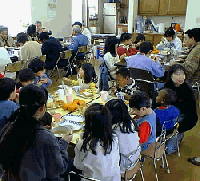 東広島市　教会　楽しい食事