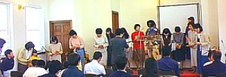 母の日　礼拝　東広島